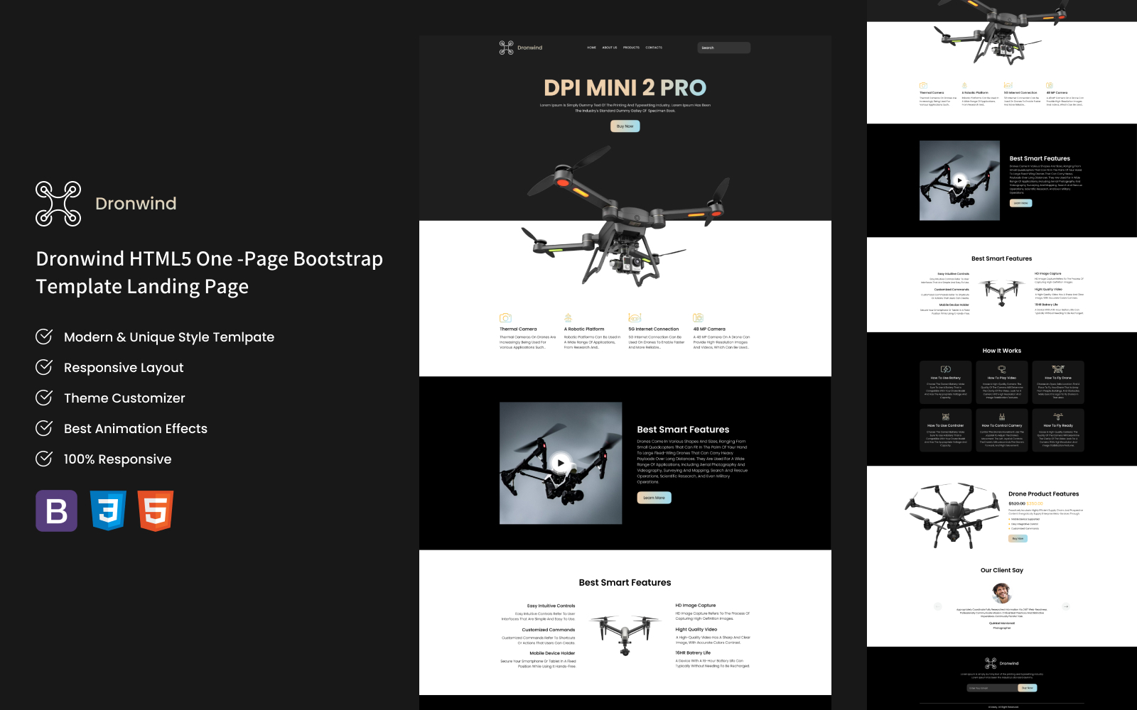 Plantillas para Landing Pages