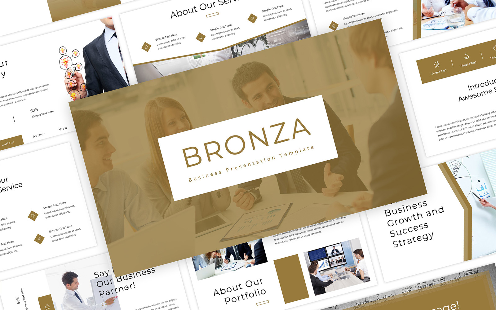 Bronza - Business PowerPoint