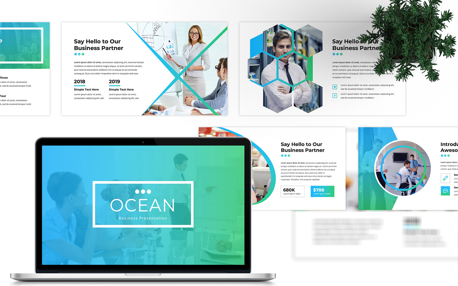 Ocean - Business PowerPoint