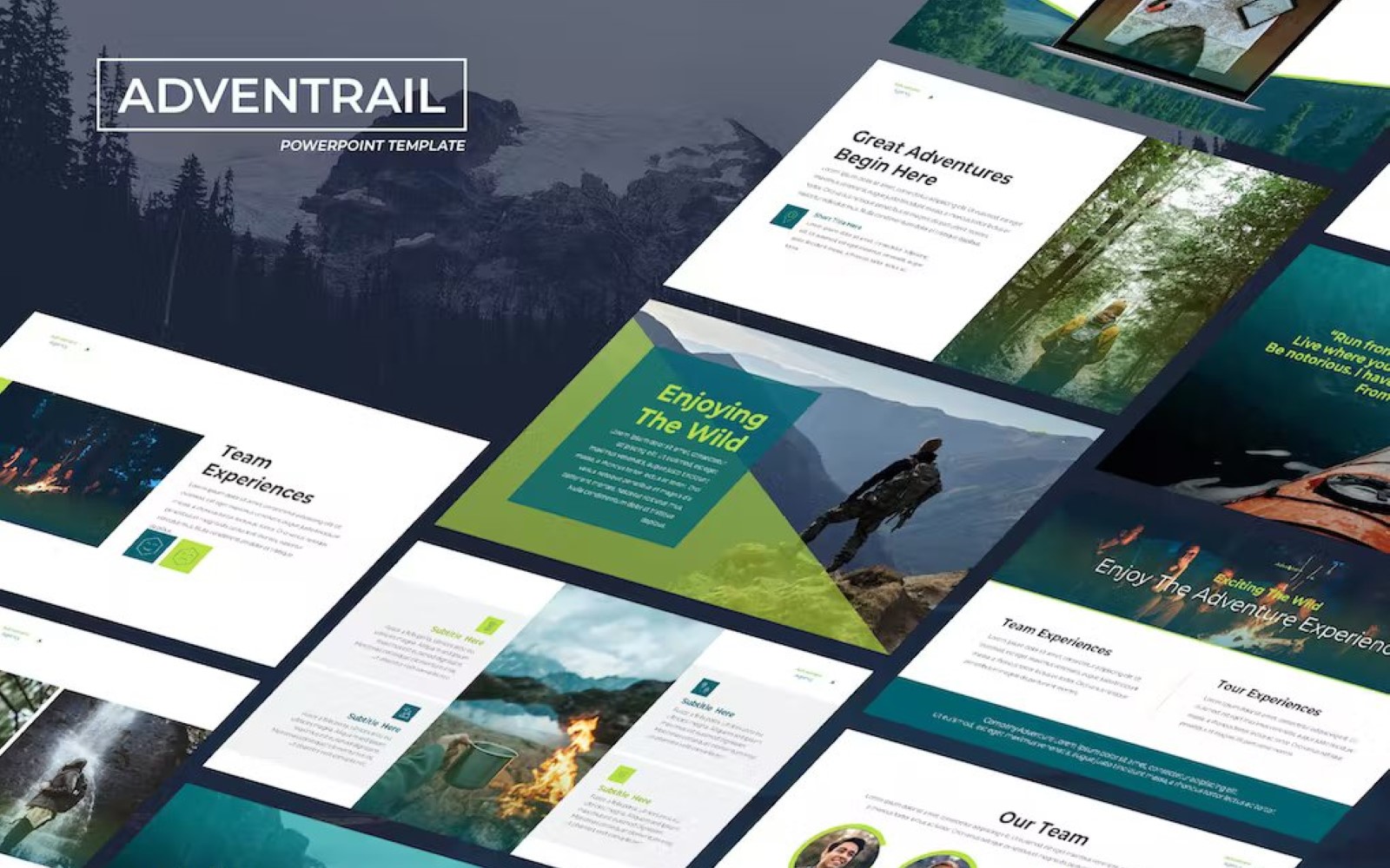 Adventrail - Travel Business Powerpoint Template