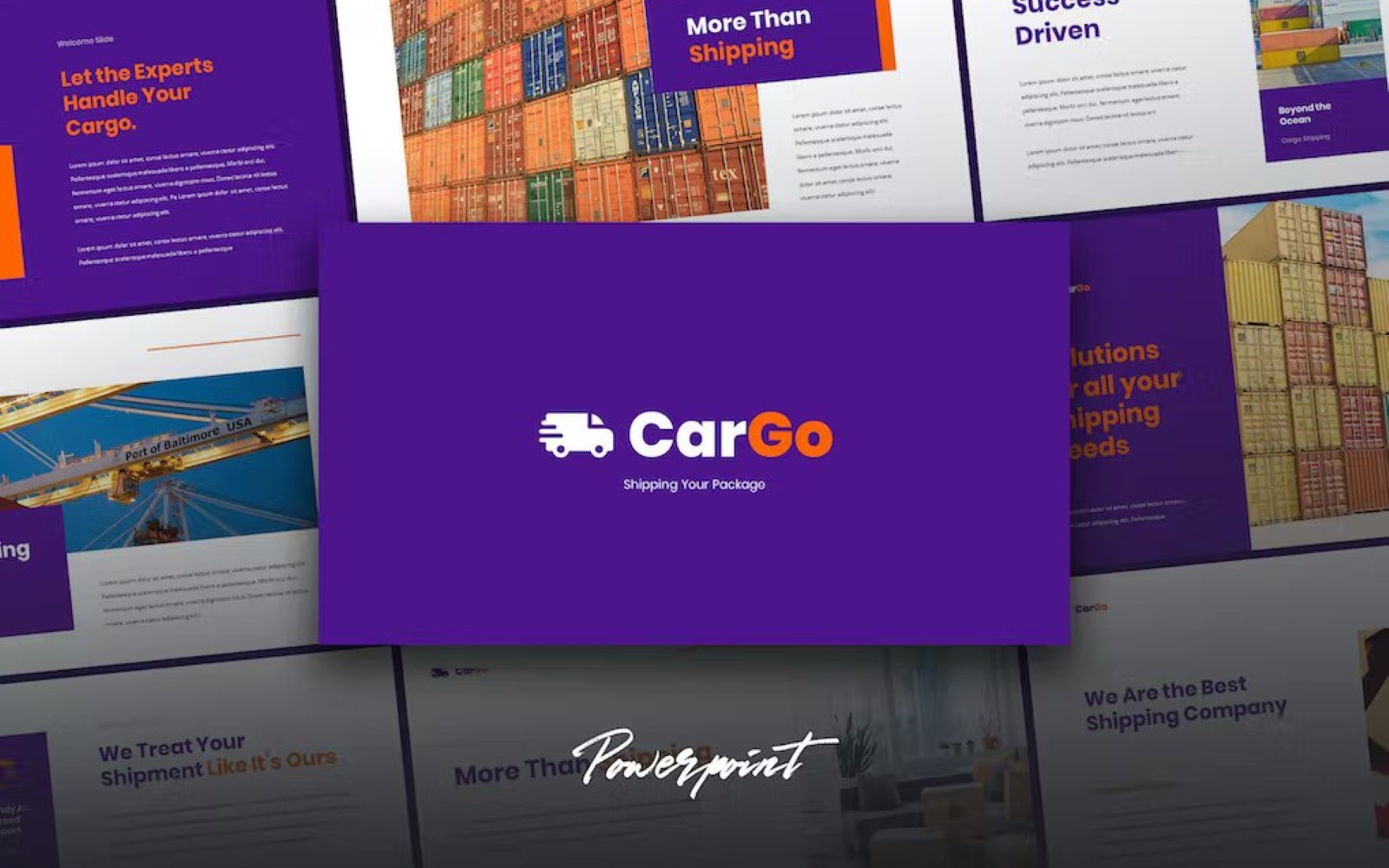 Cargo - Shipping Business Powerpoint
