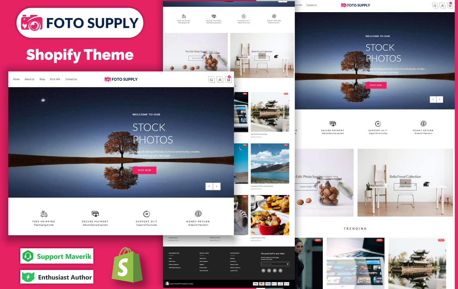 Foto Supply - Stock Photo & Photography Art Shopify Theme