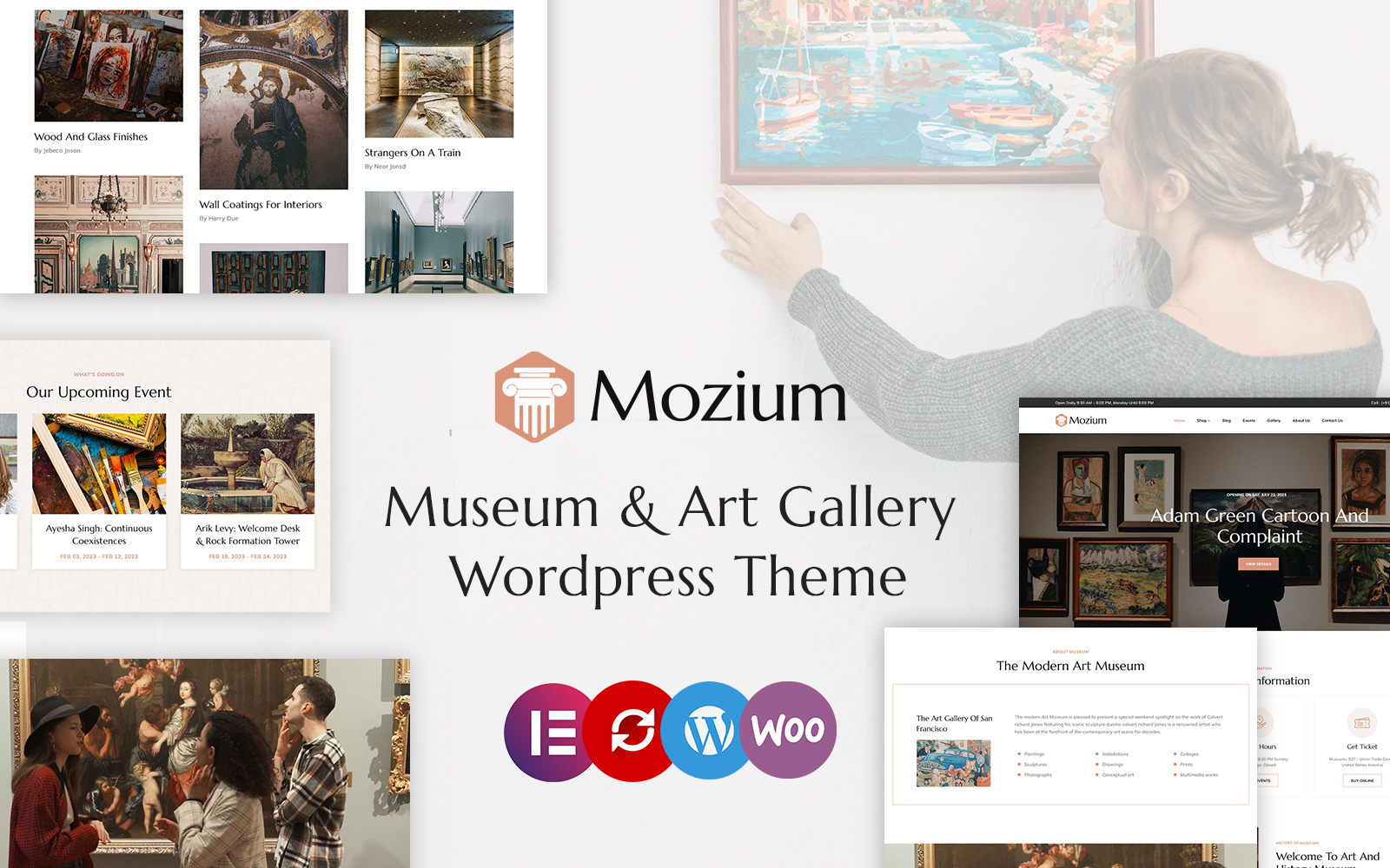 Mozium - Museum and Art Gallery Elementor WordPress Theme