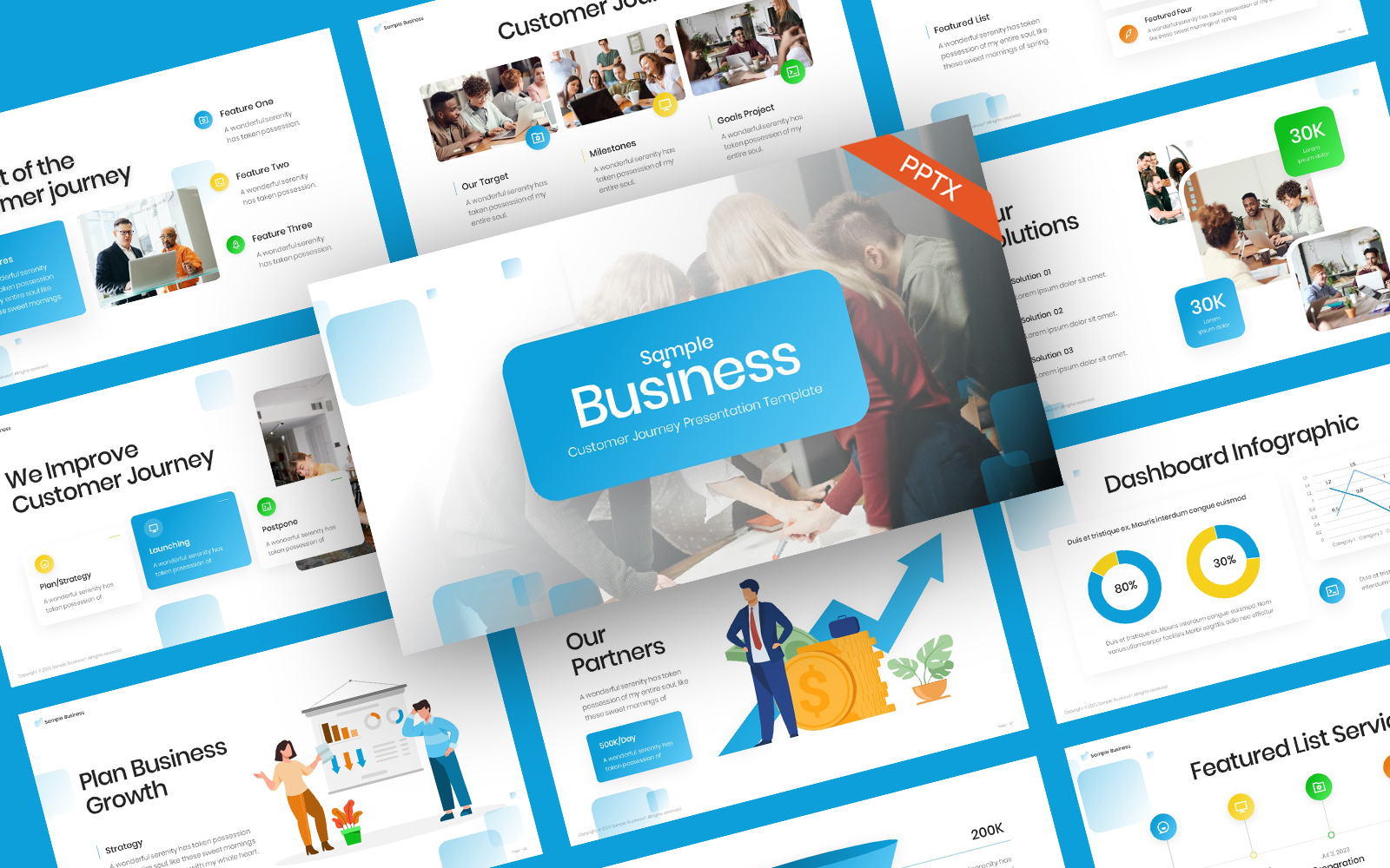 Sample Business PowerPoint Template for $21