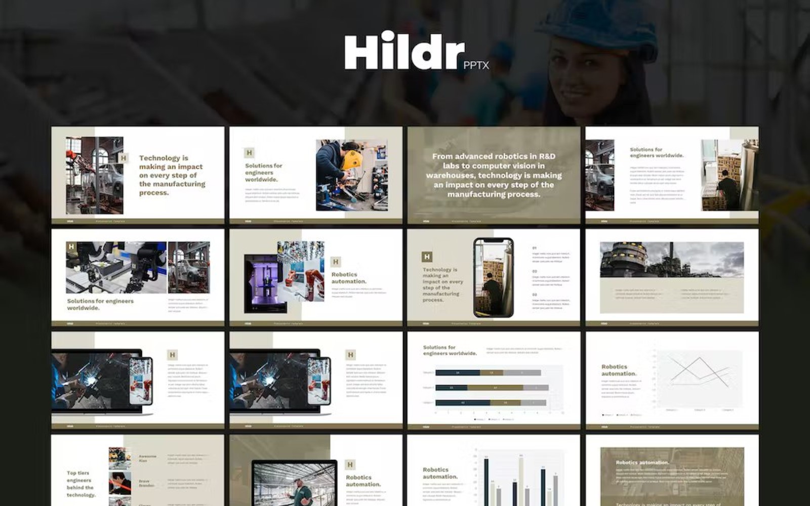HILDR - Architecture & Construction Powerpoint
