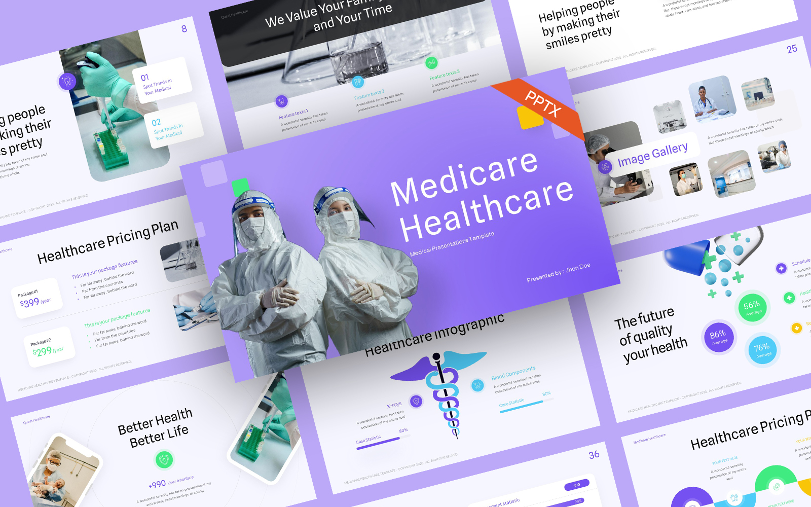 Medicare Healthcare PowerPoint Template