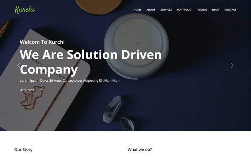 Kurchi - Digital Agency HTML Template