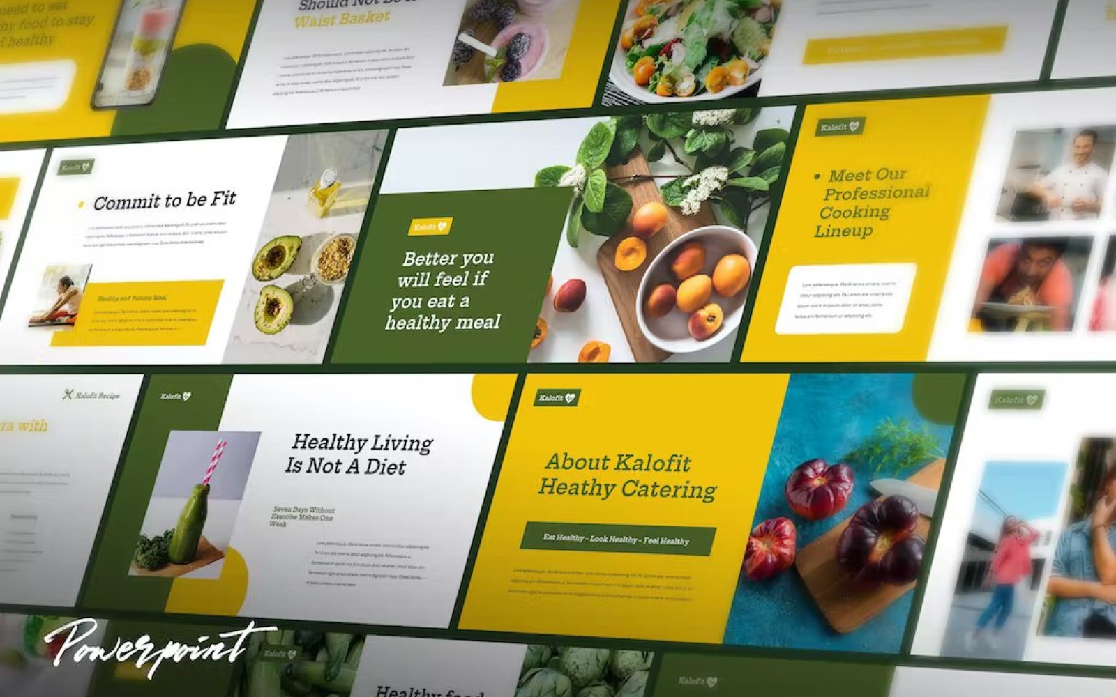 Kalofit - Healthy Food Powerpoint Presentation