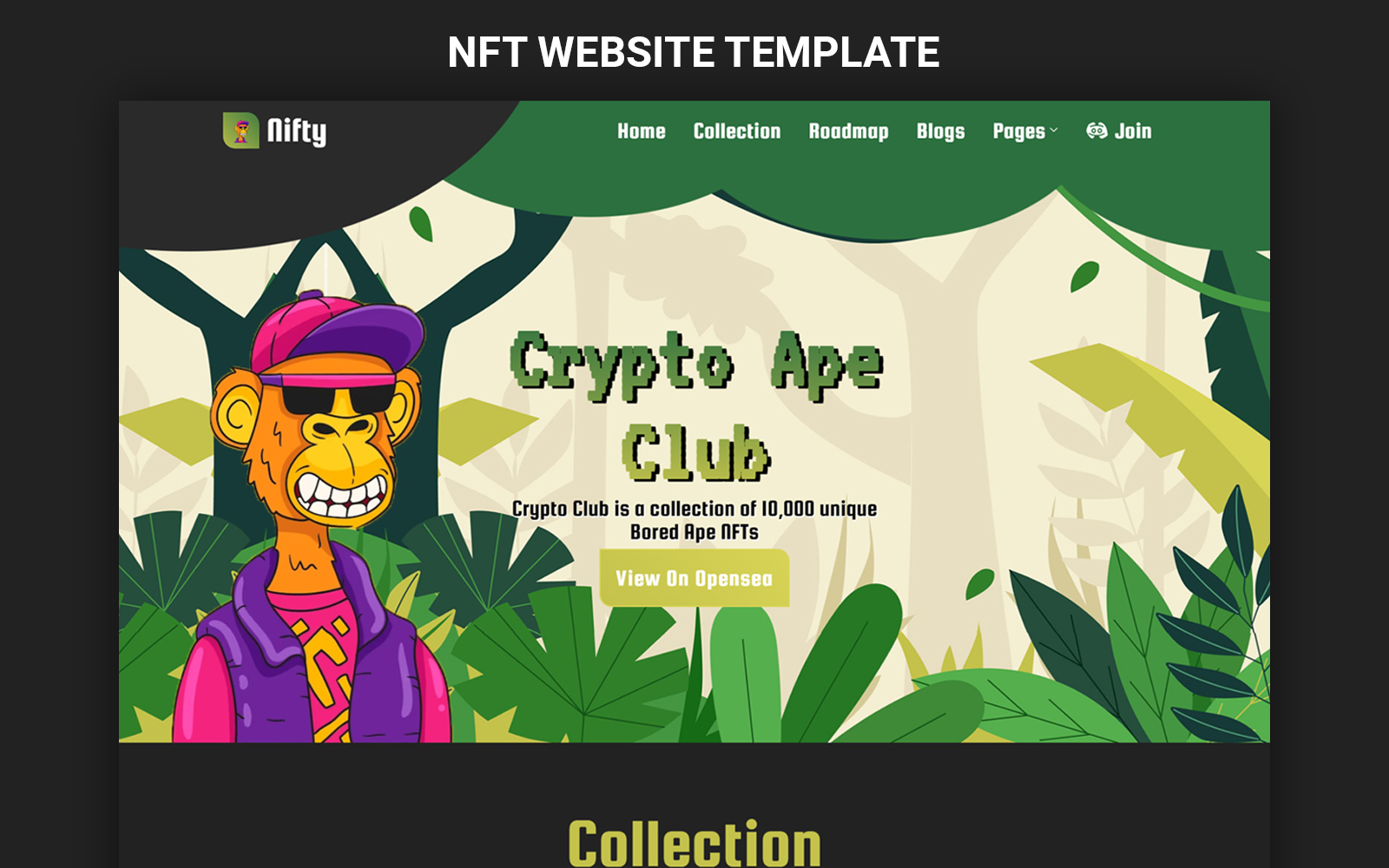Nifty - NFT Website Template