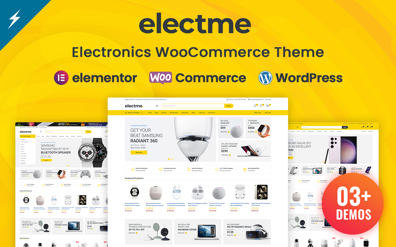 Electme - Electronics and multipurpose WooCommerce Theme