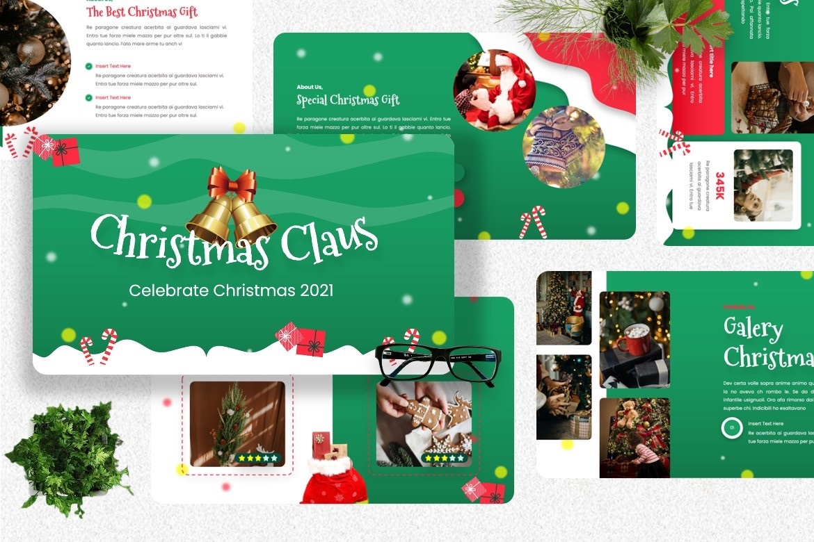 Claus - Christmas Powerpoint Templates