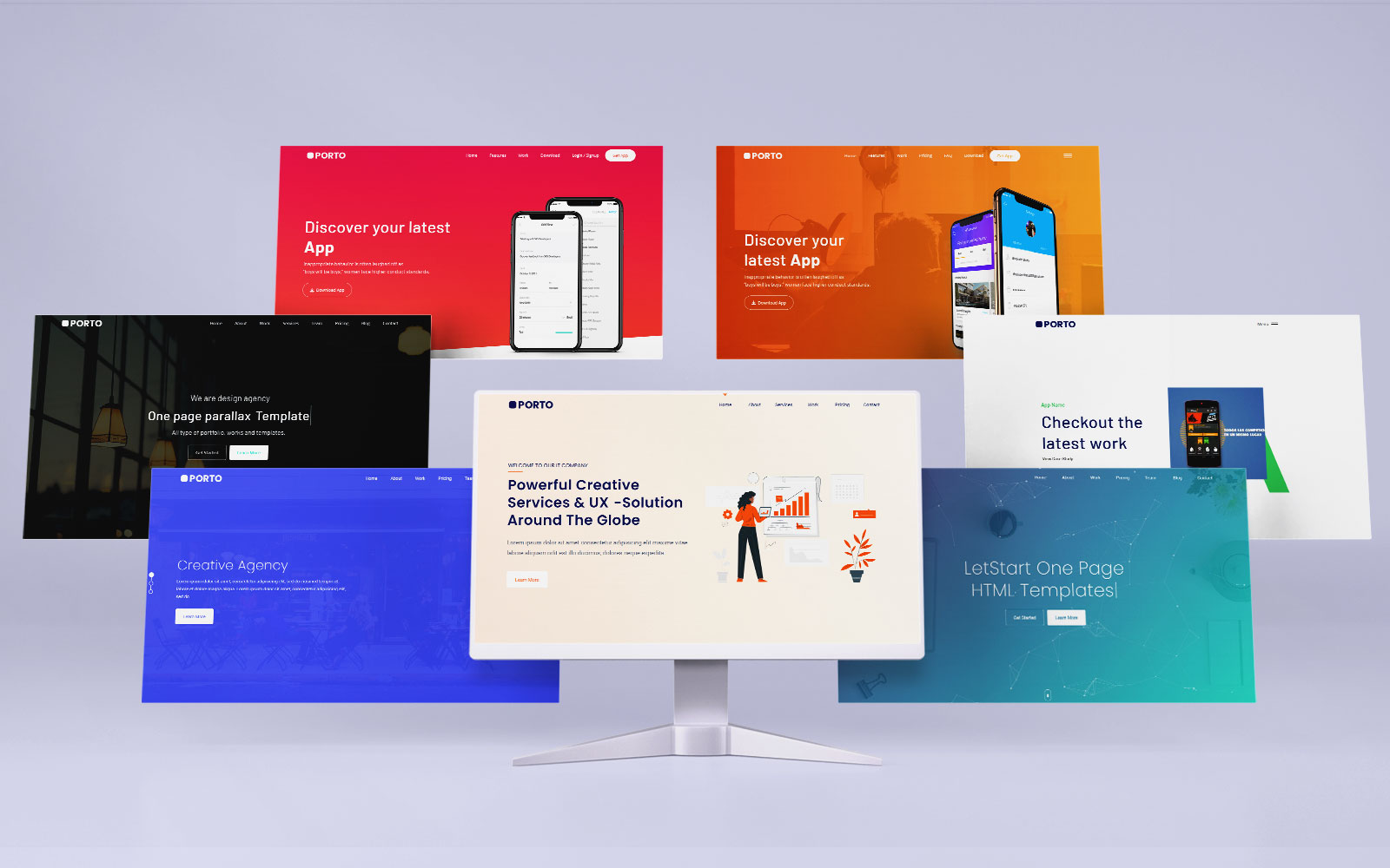 PORTO - Multipurpose Landing Pages and Website Templates