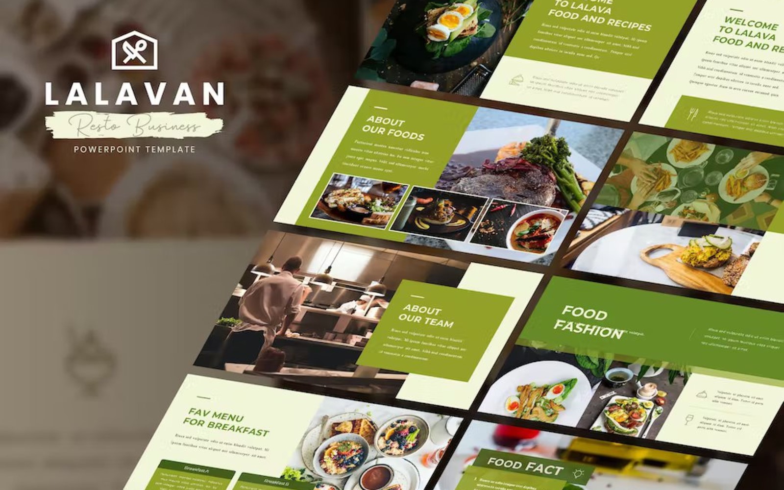 Lalavan - Food Business Powerpoint