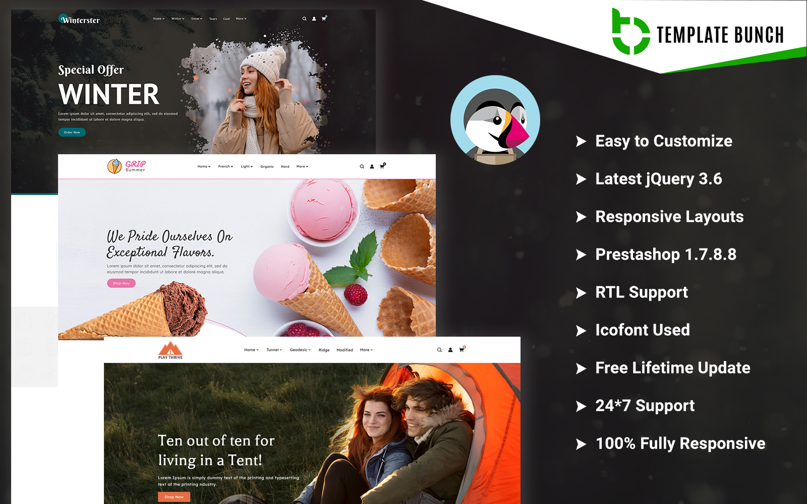 PrestaShop Themes