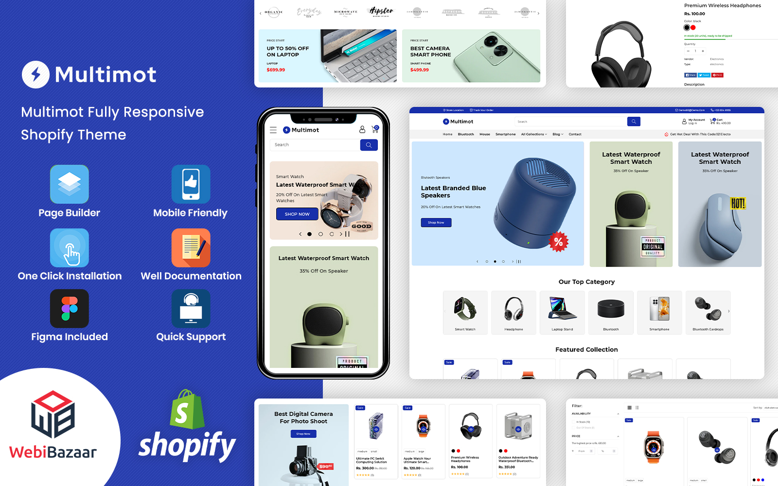 Multimot - Multipurpose Electronics Store Shopify 2.0 Theme