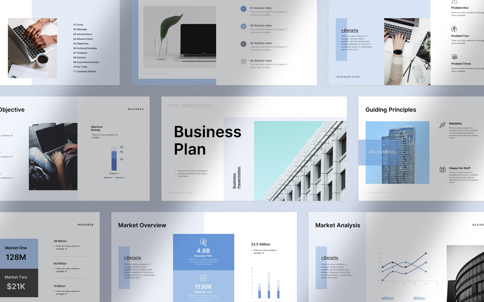 Best Business Plan Presentation Template