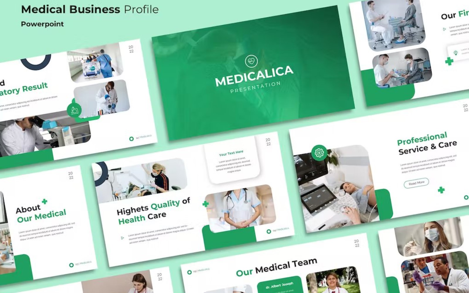 Medical Business Profile Powerpoint