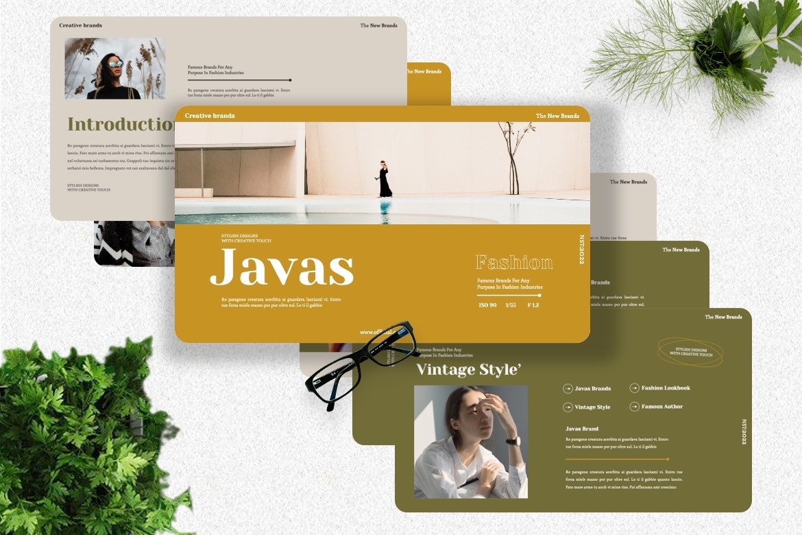 Javas - Fashion Creative Powerpoint Template