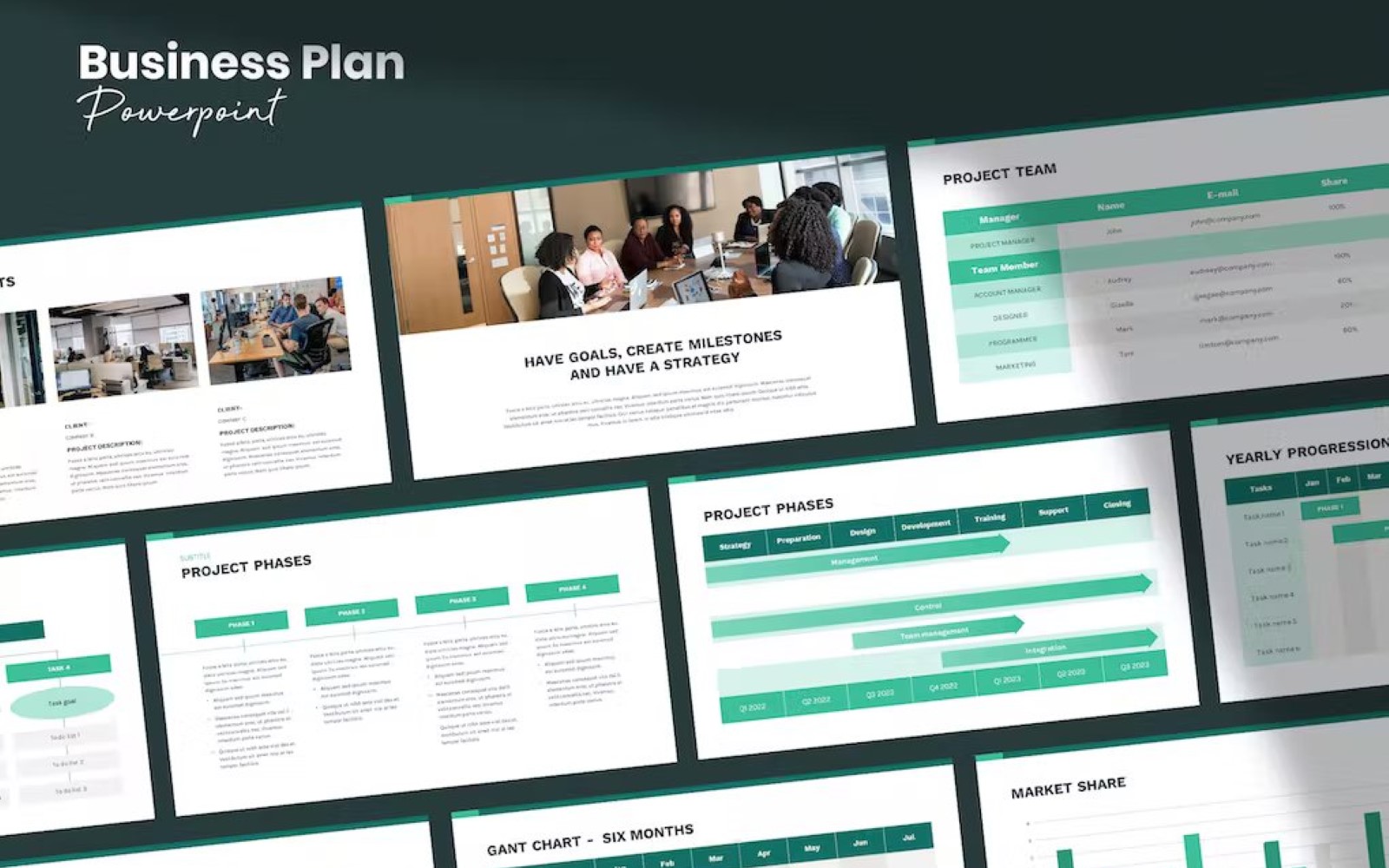 Modern Business Planner Powerpoint