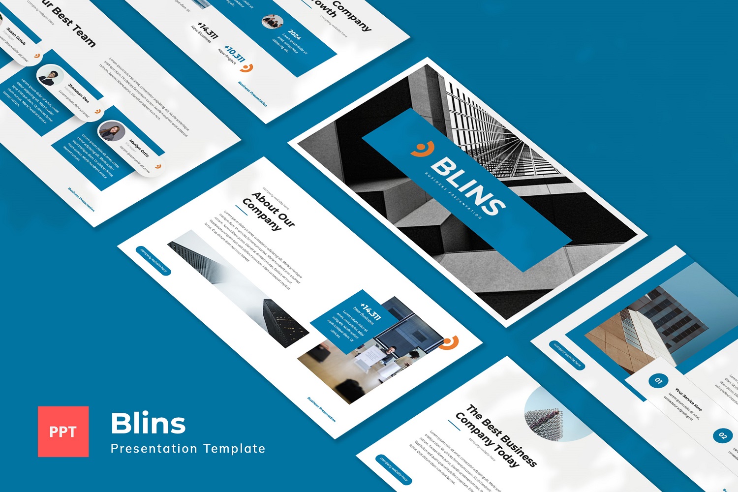 Blins — Business Powerpoint Template