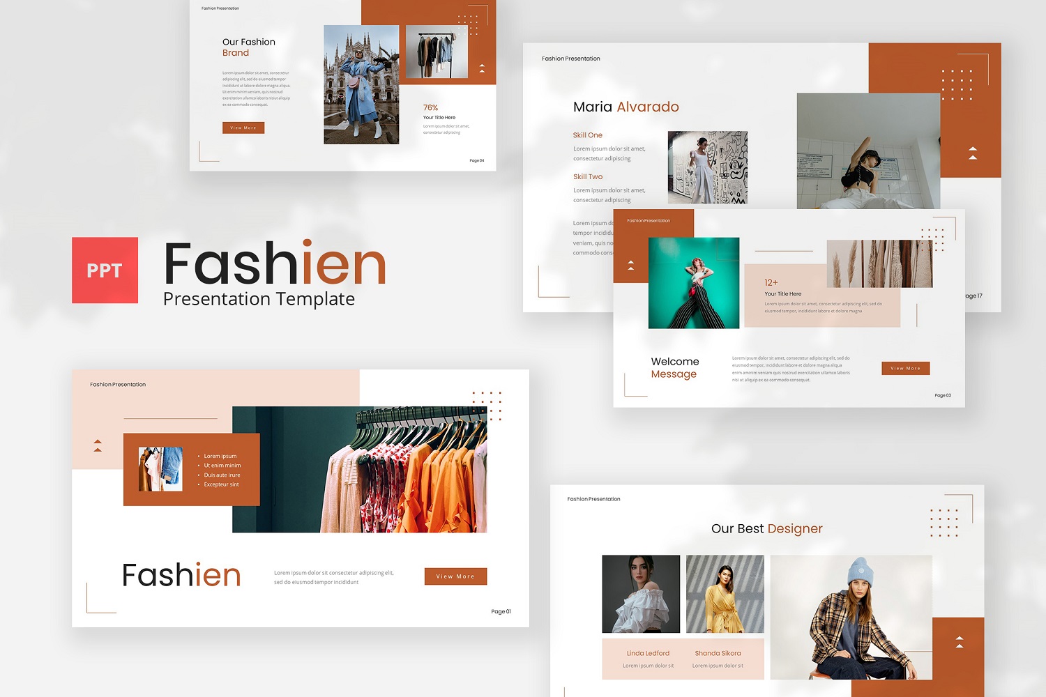 Fashien — Fashion Powerpoint Template