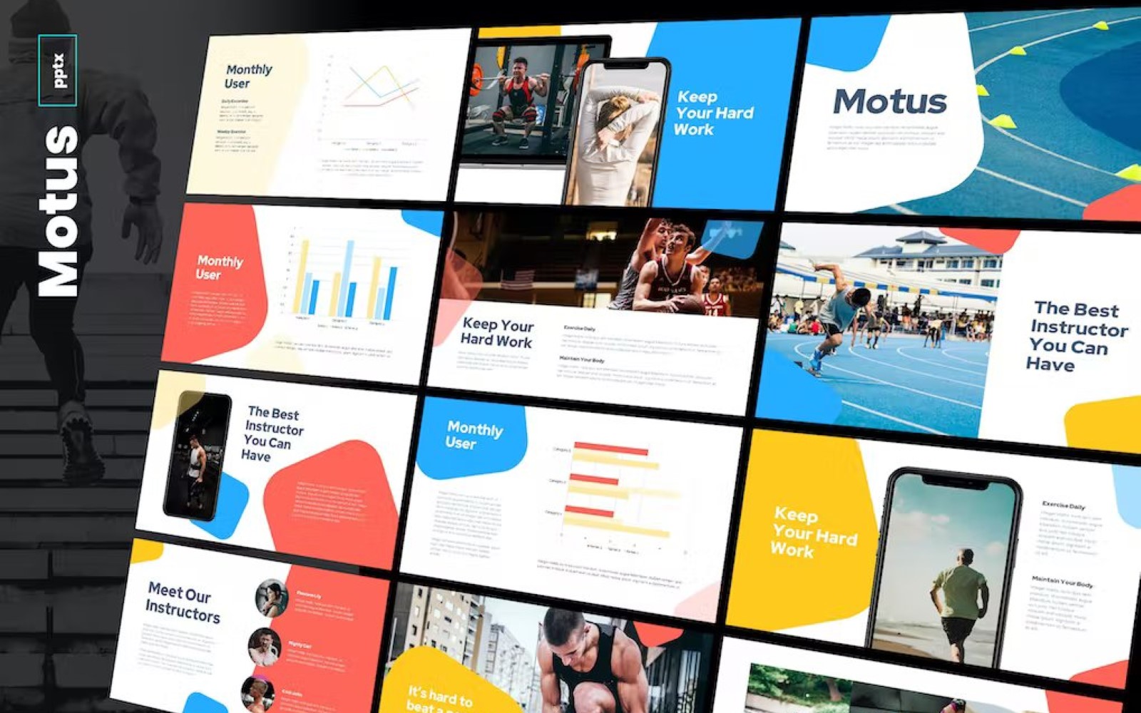 Motus - Multipurpose Powerpoint Template