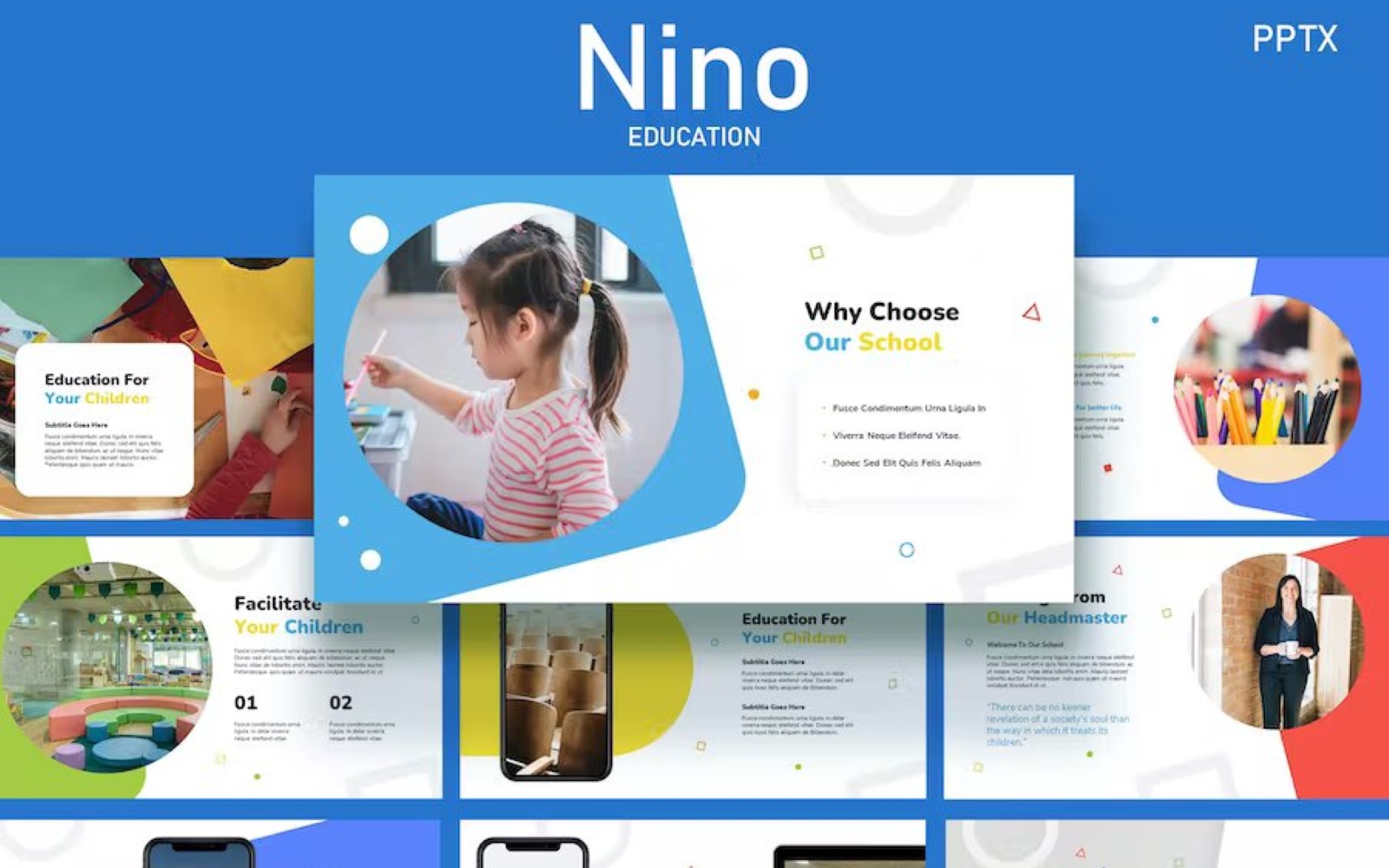 Nino - Kids Education and Course Powerpoint