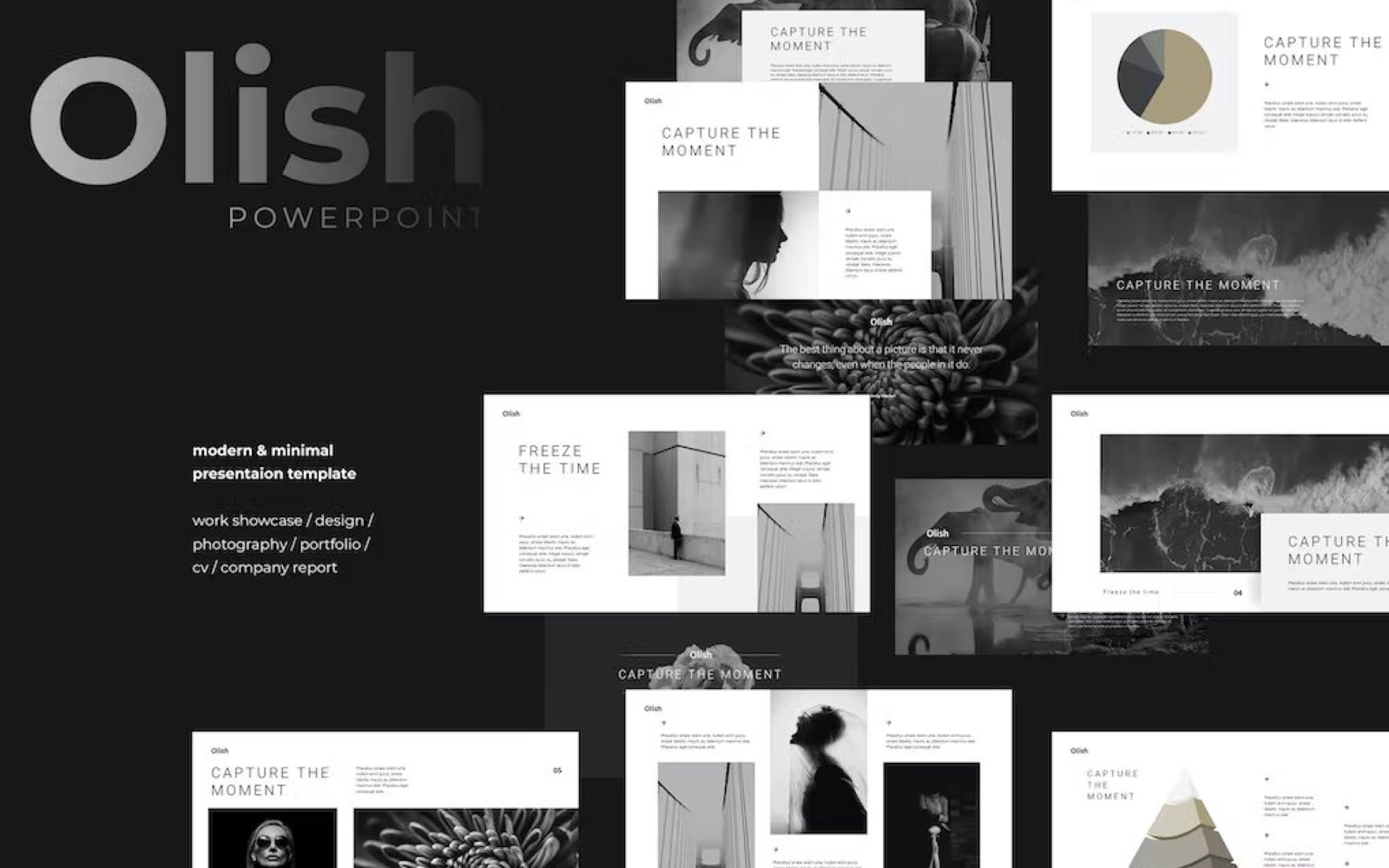 OLISH - Elegant & Minimal Powerpoint Template