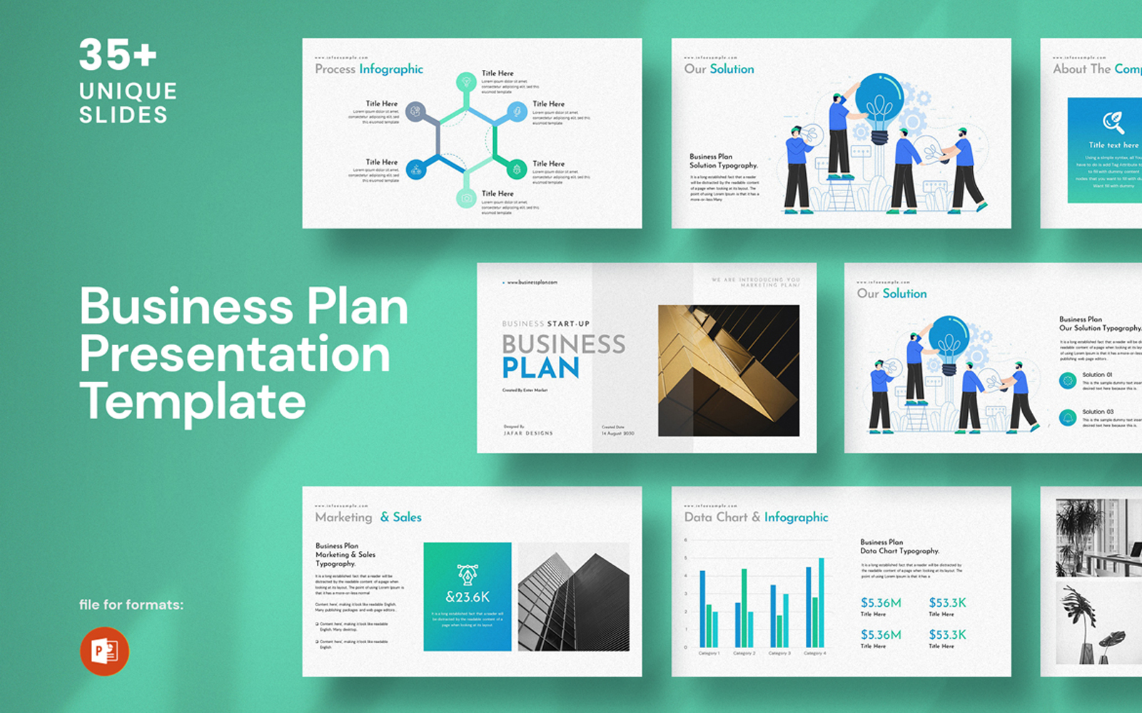 Business Plan PowerPont presentation template