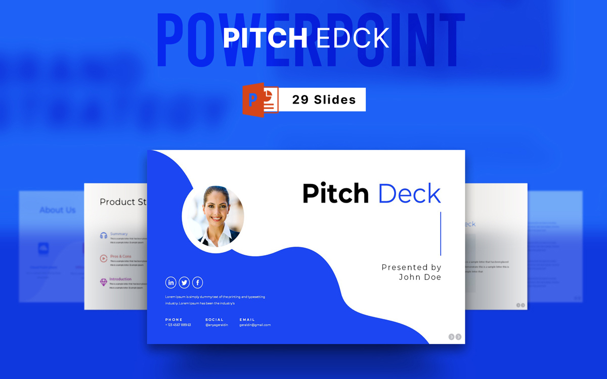 Pitch Deck PowerPoint Template'_