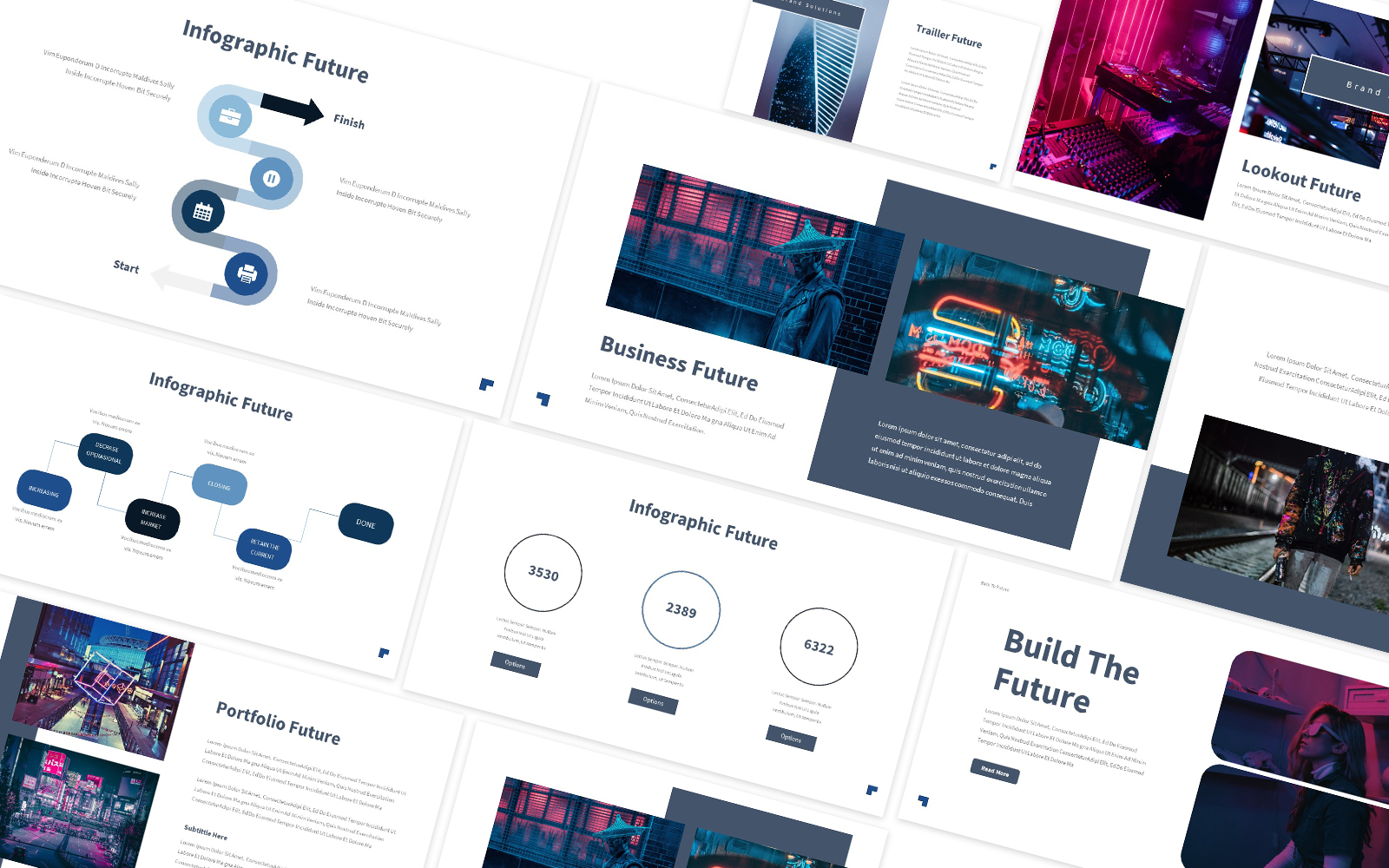 Build The Future Powerpoint Template