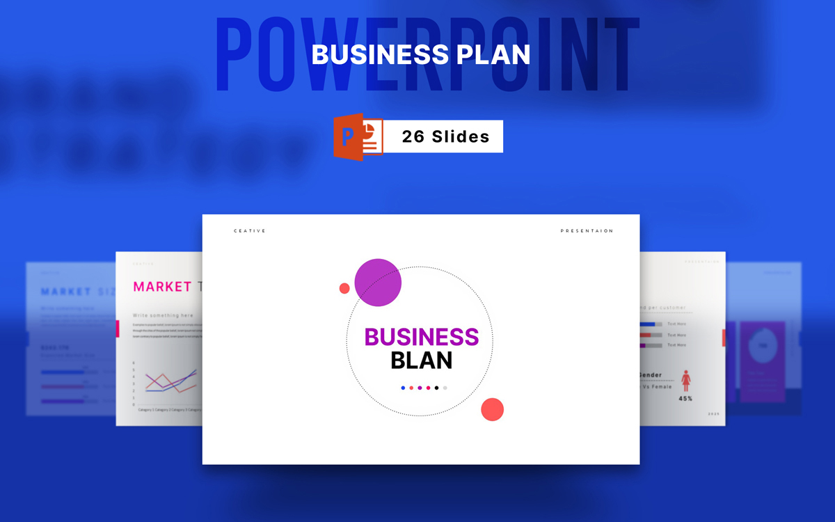 ,Business Plan Presentation Template,