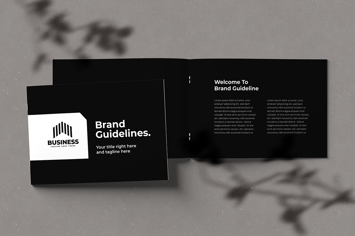Brand Guidelines Template and Logo Brand Guidelines Template
