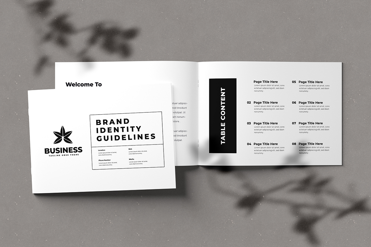 Brand Guideline Template_ Black Accent