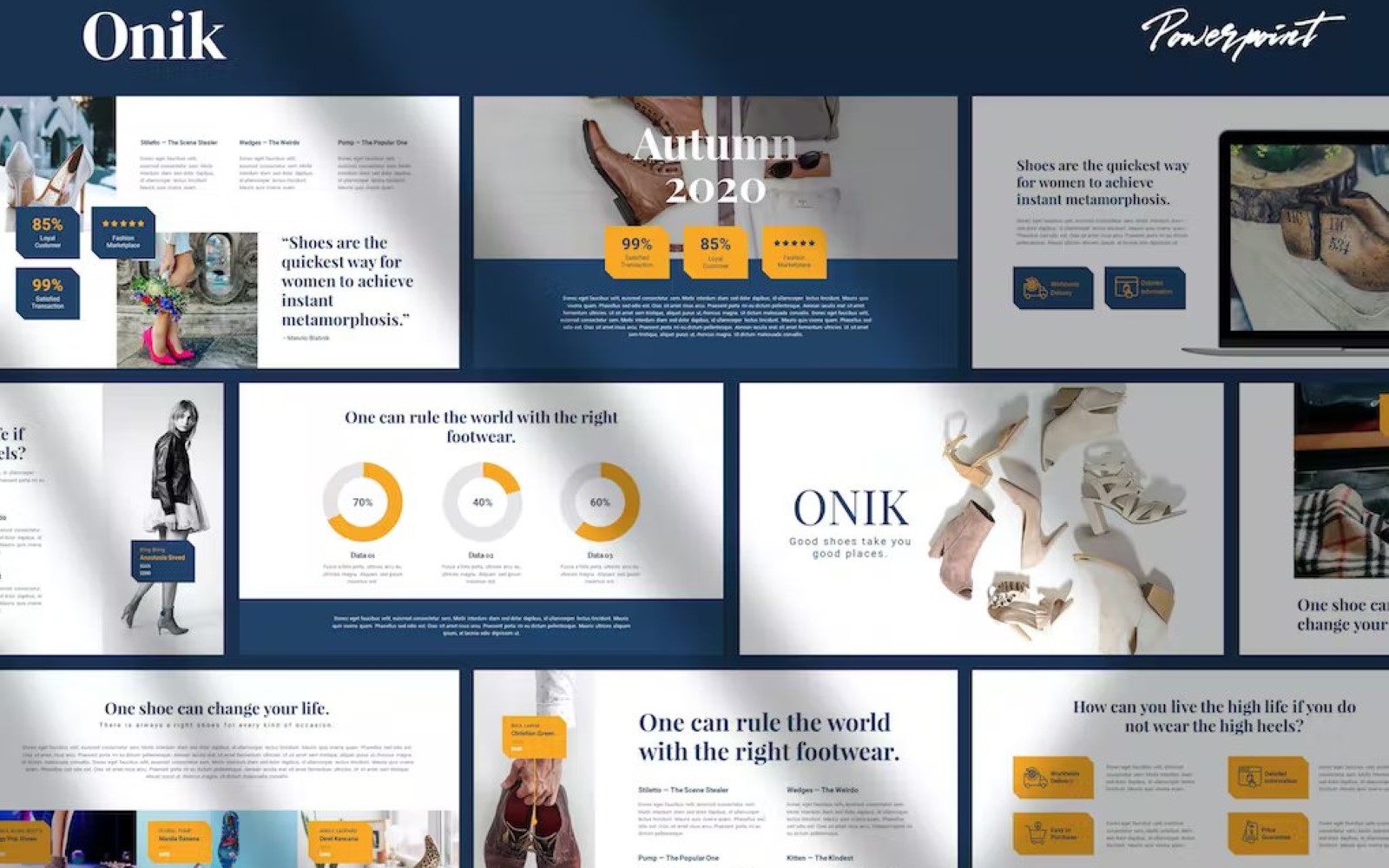 Onik - Multipurpose Business Powerpoint Template