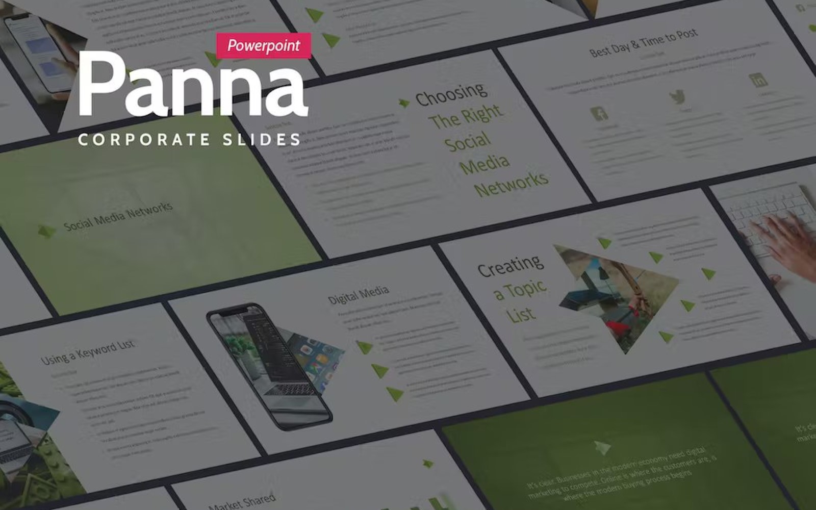 Panna - Fresh and Simple Powerpoint