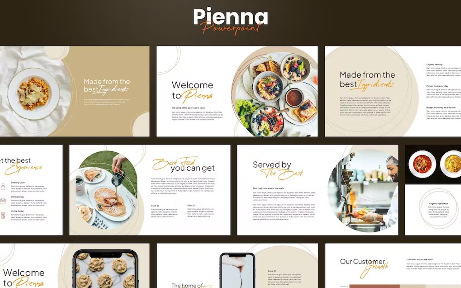 Pienna - Culinary Powerpoint
