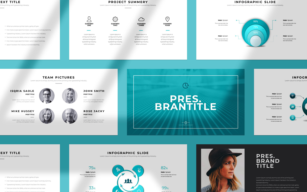 Brand Title PowerPoint Template