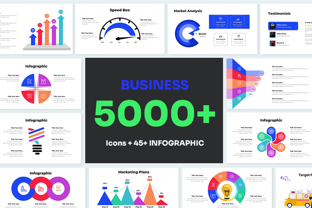 Business Arm Powerpoint Template