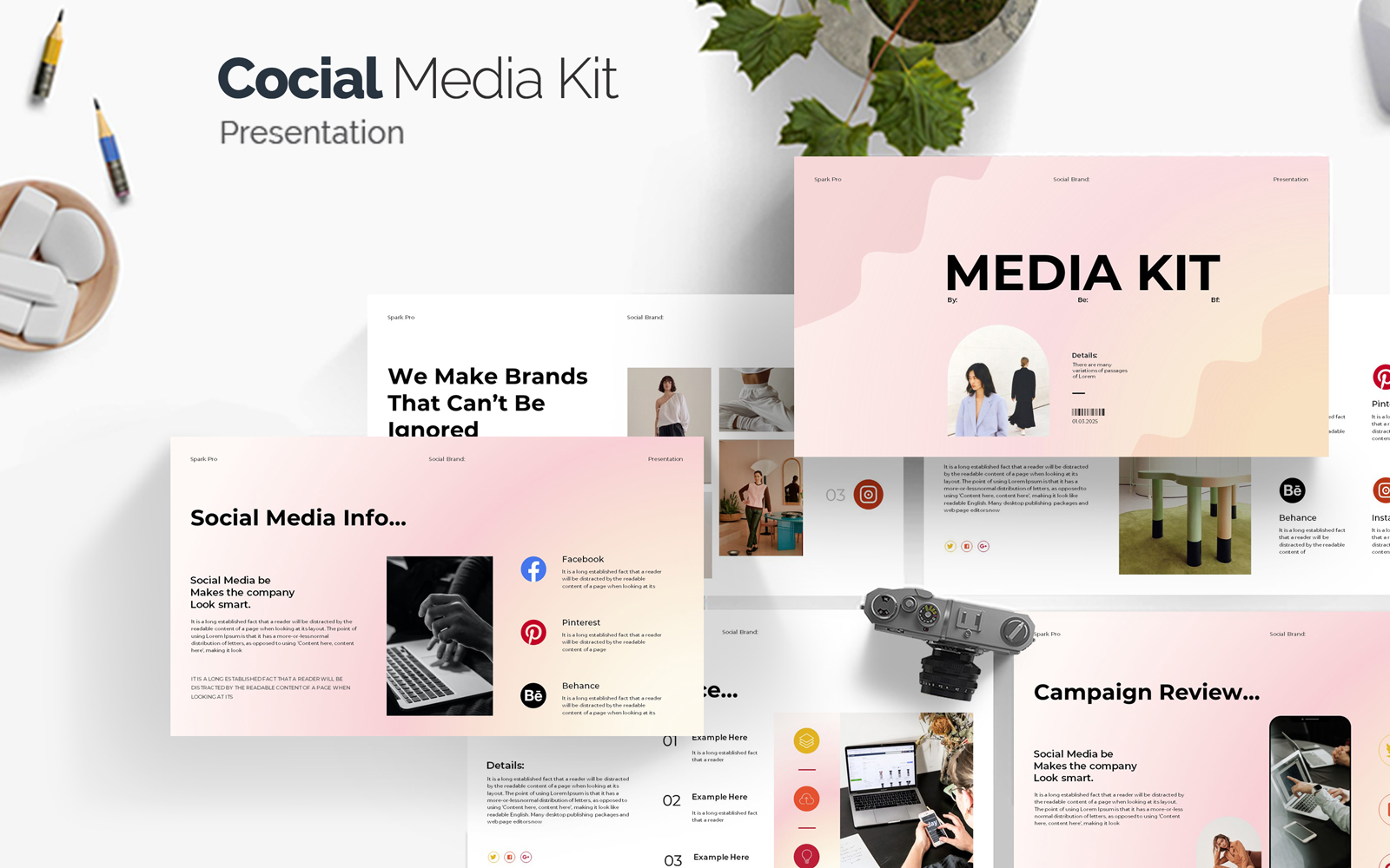 Social Media Kit Presentation