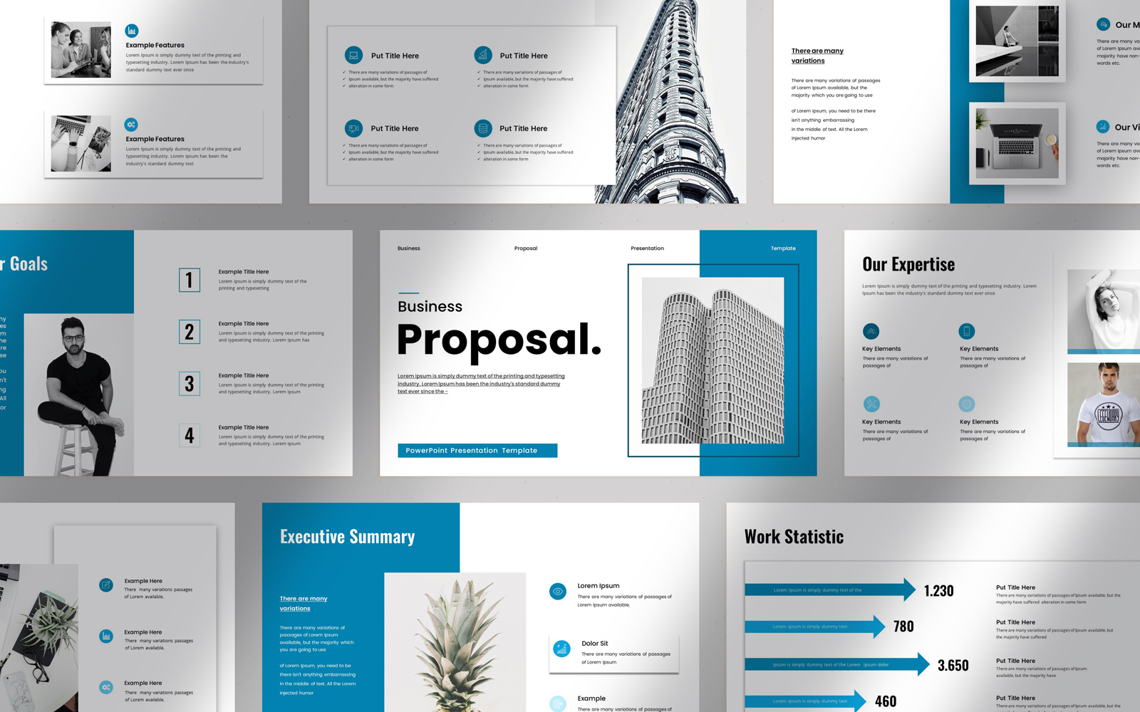 Business Proposal Presentation PowerPoint Template