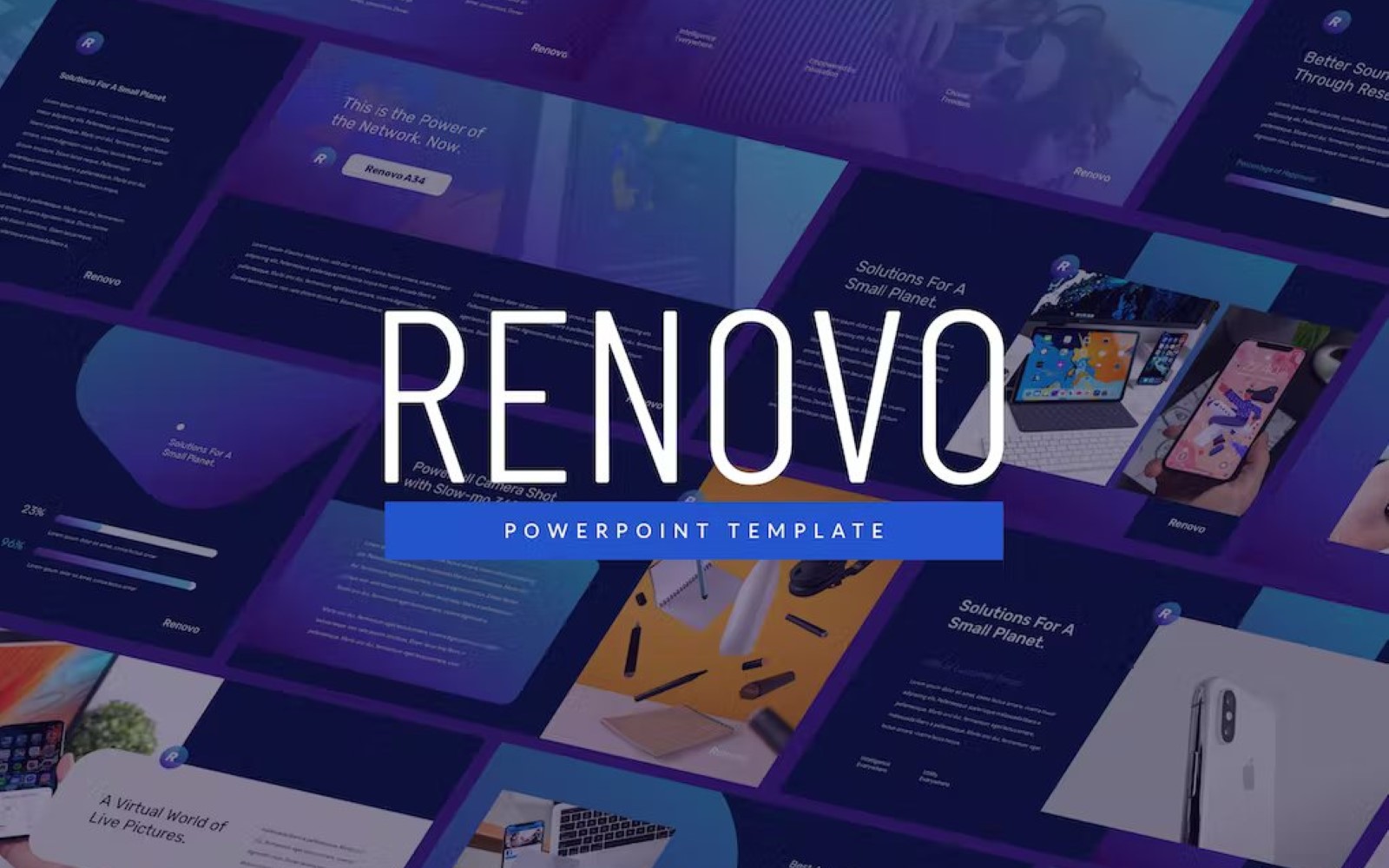 Renovo - Tech Theme Powerpoint Template