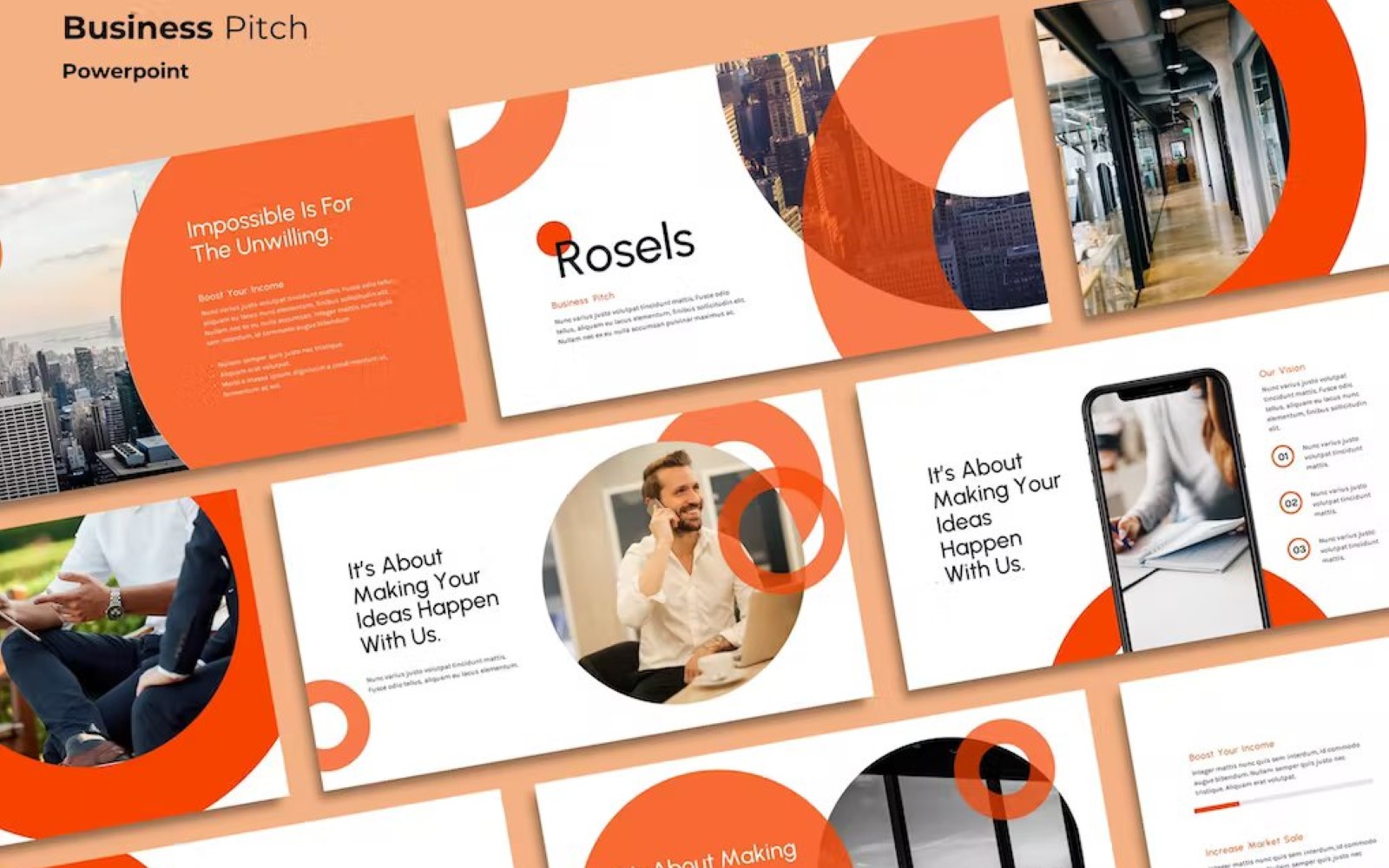 Rosels - Business Pitch Powerpoint