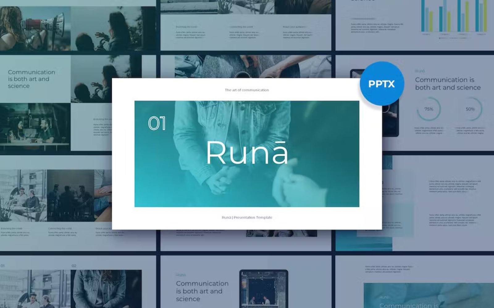 Runa - Clean & Minimal Powerpoint Template