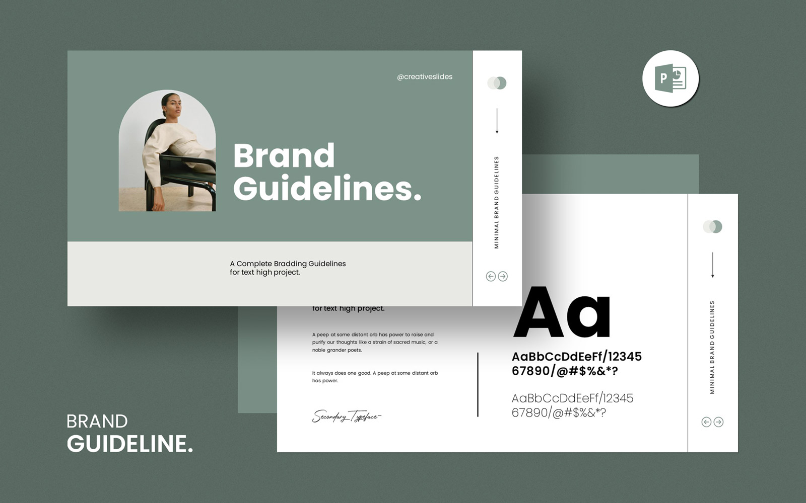 Agent | Brand Guidelines PowerPoint Template