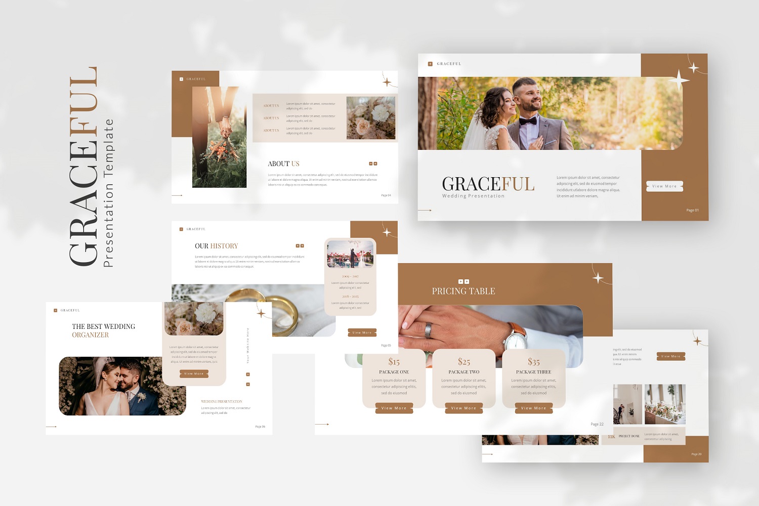 Graceful — Wedding Powerpoint Template