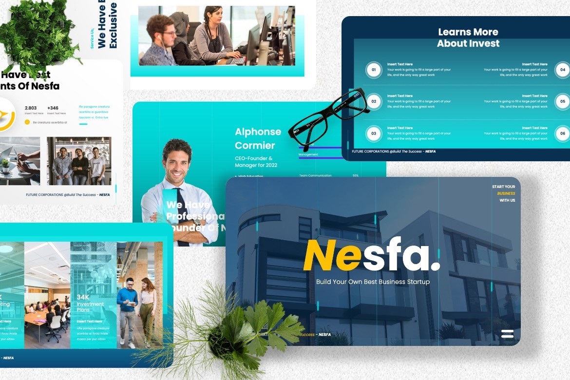 Nesfa - Corporate Powerpoint Templates