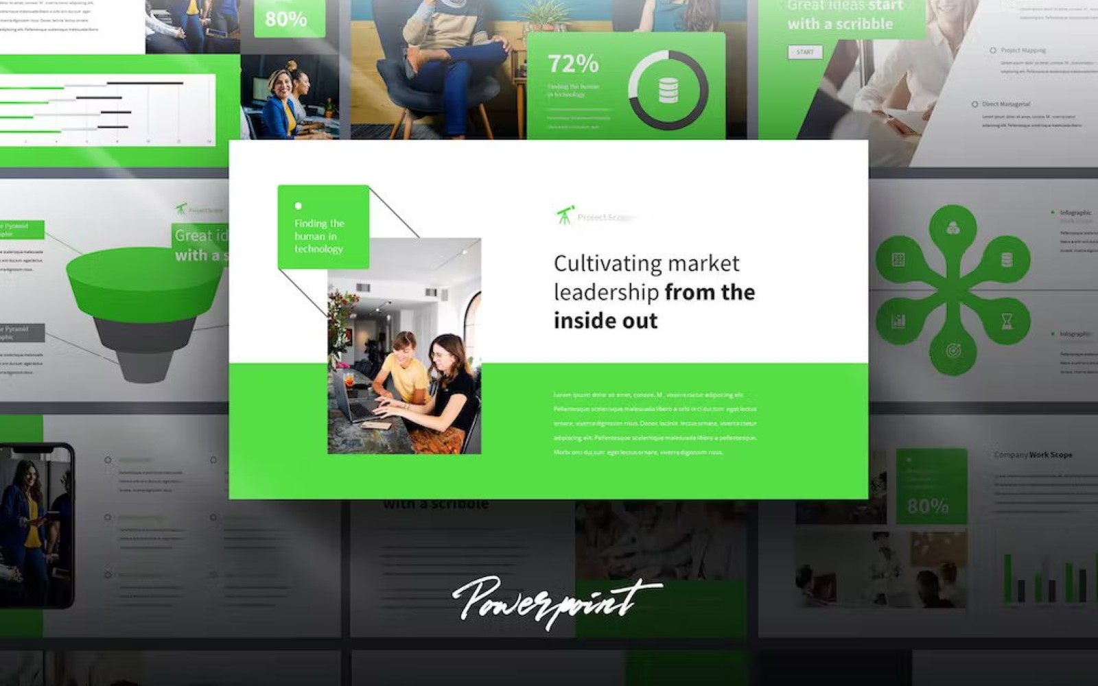 Scope - Business Report Powerpoint Template
