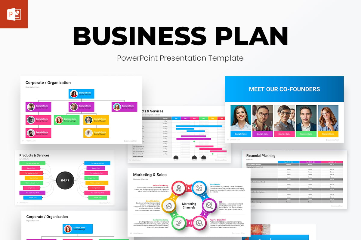 Business Plan PowerPoint Presentation Template Designs