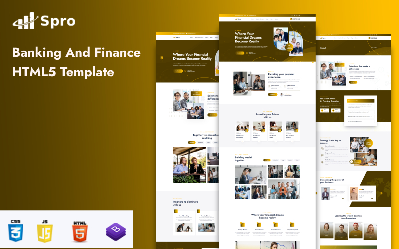 Spro - Banking & Finance HTML5 Template